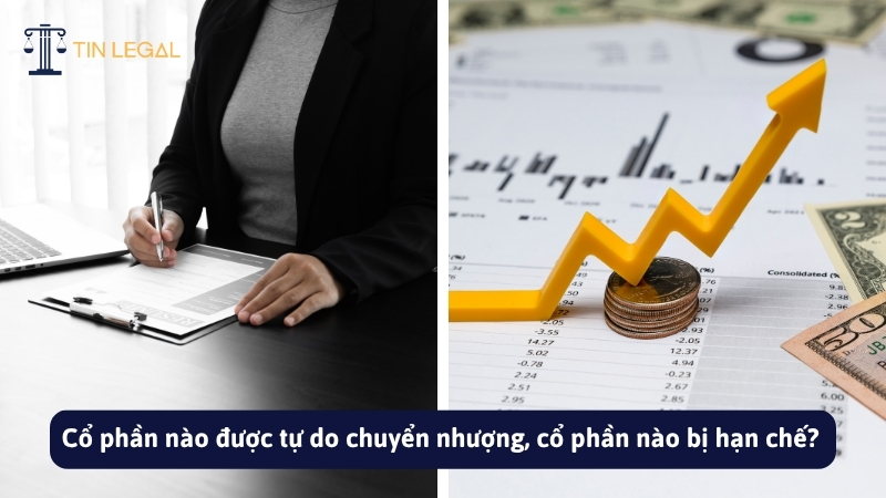 Cổ phần nào được tự do chuyển nhượng, cổ phần nào bị hạn chế?