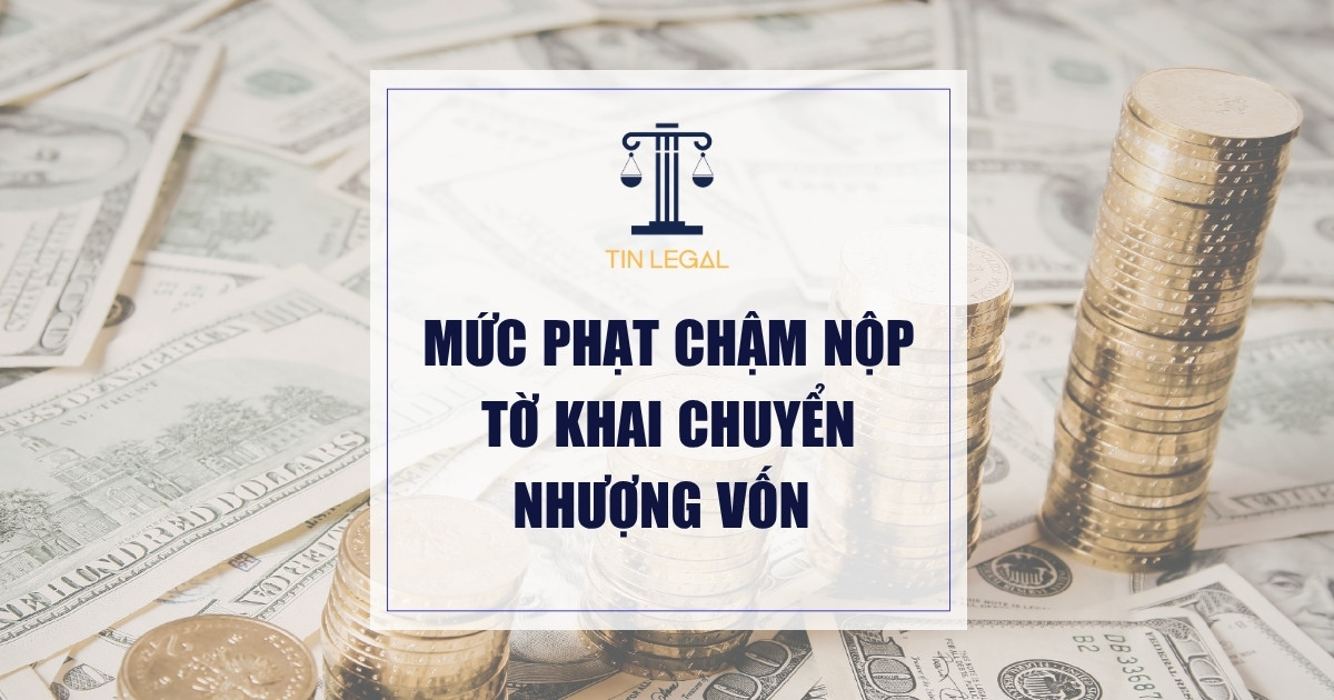 Mức Phạt Chậm Nộp Tờ Khai Chuyển Nhượng Vốn