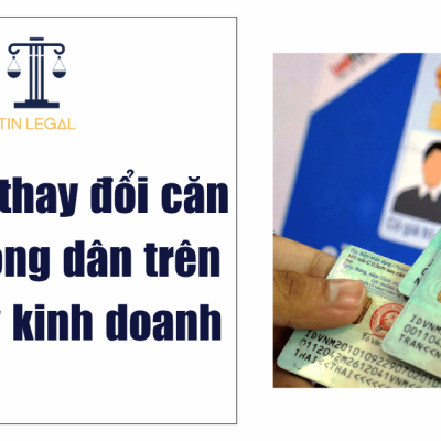 Thủ tục thay đổi căn cước công dân trên đăng ký kinh doanh